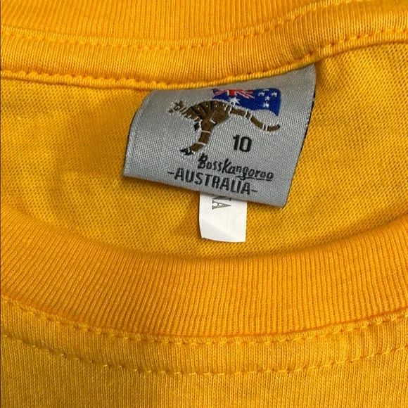 Australia Kids Yellow T-Shirt - Picture 3 of 7